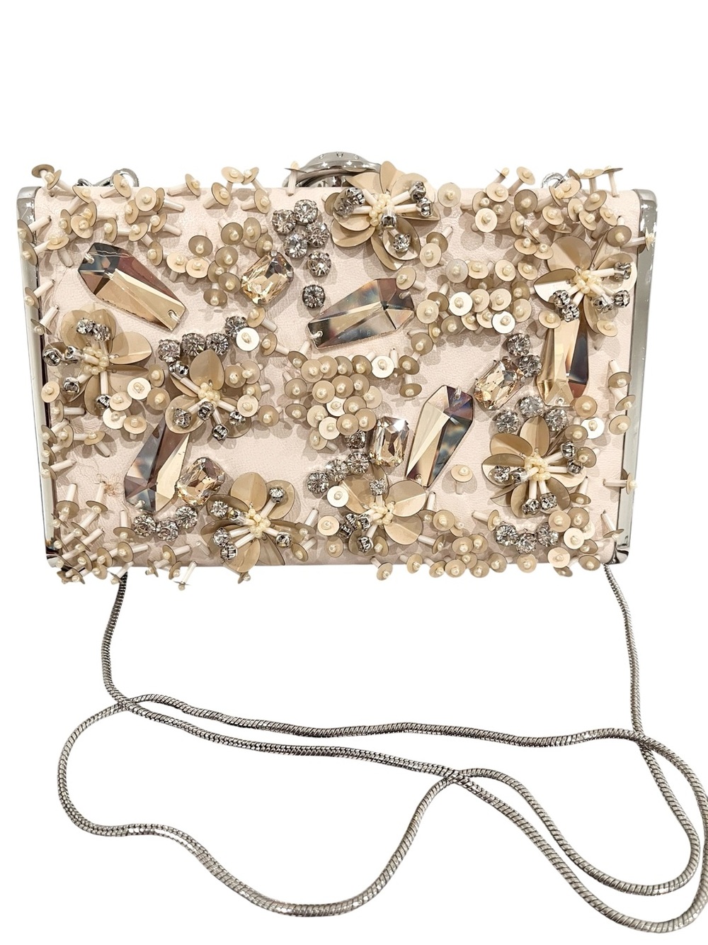 Henri Bendel RARE RARE RARE Embellished Party Box & Dusty NWOT